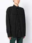 Рубашка на пуговицах Raf Simons, черный - фото 4