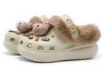 Классические клоги Chocolate Pudding унисекс Bone White Crocs, Bone белый - фото 3