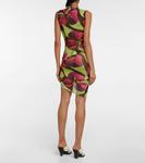 Расписное плиссированное мини-платье Louisa Ballou, Print 2 - фото 3
