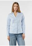 Блуза comma Button-down blouse, Arktisblau/Blue - фото