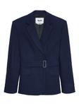Пиджак с поясом MSGM, синий - фото 6