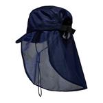 Бейсболка Supreme Mesh Sunshield Camp Cap, темно-синий - фото 3