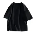 Футболка унисекс HUANQIU, черная (с логотипом "Мечтательный пузырь" на груди) - фото 5