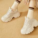 Кроссовки DAPHNE Chunky Sneakers Women's Low-top, цвет Apricot - фото 6