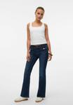 Расклешенные джинсы TAILLE Vero Moda, цвет Dark Blue Denim - фото 2