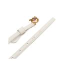 Кожаный ремень Love Berry Pinko, белый - фото 2