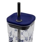 Гарри Поттер - кружка с гербом Хогвартса и соломинкой - фото 3