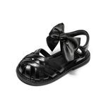 Противоскользящие и дышащие детские сандалии Snoffy, черный - фото 2