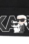 Детская шапка Karl Lagerfeld, черный - фото 3