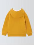 Детская флисовая худи на молнии John Lewis, Yellow - фото 5