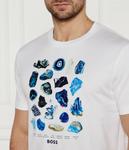 Футболка мужская Boss Orange с принтом, белый - фото 4