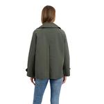 Женский короткий тренч Bcbgeneration, Army - фото 2