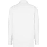 FENDI Куртка с длинными рукавами и вышитым логотипом, White - фото 3