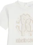 Футболка RC Monogram Roberto Cavalli Junior, белый - фото 4