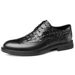 Туфли DILIKAN Dress Shoes Men Low-Top, черный - фото