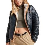 Куртка reversible sherpa full-zip jacket 'egret black' Converse, мультиколор - фото 3