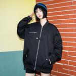 Куртка Unisex Dnnnnx, черная (с флисовой подкладкой и утепленная) - фото 4