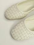 Raina Woven Leather балетки Hobbs, Chalk Beige - фото 4