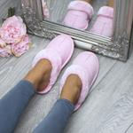 Тапочки на плоском каблуке AJVANI, розовый - фото 5