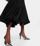 Платье миди со складками Christopher Kane, черный - фото 5