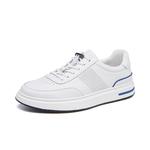 Низкие скейтерские кеды VICKI BROWN мужские бело-синие - фото 8