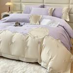 LUOLAI HOME Комплект постельного белья, 4 предмета, 200 см - фото 3