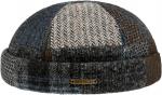 Шапка Stetson Viscott Patchwork Docker Hat Men - Made in The EU, Brown-Blue - фото