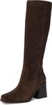 Ботинки Vince Camuto Women's Sangeti Stacked Heel Knee High Boot, Brownie - фото 7