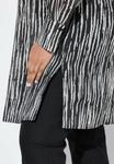 Блуза Ulla Popken TEXTURED STRIPED, Black - фото 5