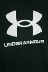 Хлопковая футболка для детей Under Armour, черный - фото 3