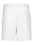 Шорты в полоску Alexander McQueen, белый - фото 2