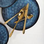 Набор столовых приборов Homla желтый - фото 8