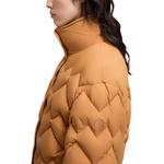 Пуховик женский Moncler, желтый - фото 6