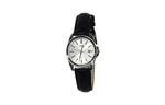 CASIO Часы Retrofit Series Quartz Movement Genuine Leather Strap Watch Unisex Silver Dial - фото 12