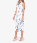 Платье Alivia миди в синем тай-дае JBQ - фото 3