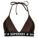 Купальник Superdry Code Triangle Elastic Top, коричневый - фото 2