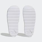 Шлепанцы Adilette на платформе Adidas, цвет Cloud White/Zero Metalic/Grey One - фото 3