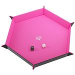 Аксессуары Gamegenic Magnetic Dice Tray: Hexagonal Black/Pink - фото 4