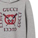 GUCCI Свитшот SS25 светло-серый Kids' - фото 6