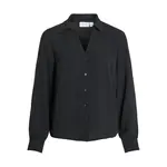 Рубашка с длинным рукавом Vila Josa, черный - фото