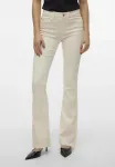 Джинсы-Клеш vmflash Vero Moda, Ecru - фото 4