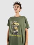 Футболка Dravus Snail Pile T-Shirt, stonewashed green - фото