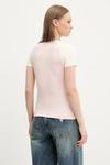 Футболка Guess Jeans, розовый - фото 3