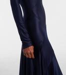 Макси-платье с панелями Rabanne, Deep Navy - фото 5