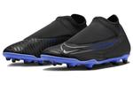 Nike Phantom GX Футбольные бутсы унисекс, Black/Blue - фото 3