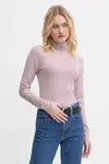 Футболка с длинным рукавом Levi's, розовый - фото