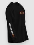 Лонгслив Horsefeathers Raceway Longsleeve, black - фото 3