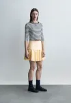 Мини-Юбка джупе Sandro, Vanille - фото 2