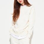 MLB Base Logo Sweatshirts Unisex Cream - фото 6