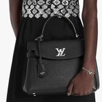 LOUIS VUITTON Сумка Lockme Ever Mm черная - фото 6